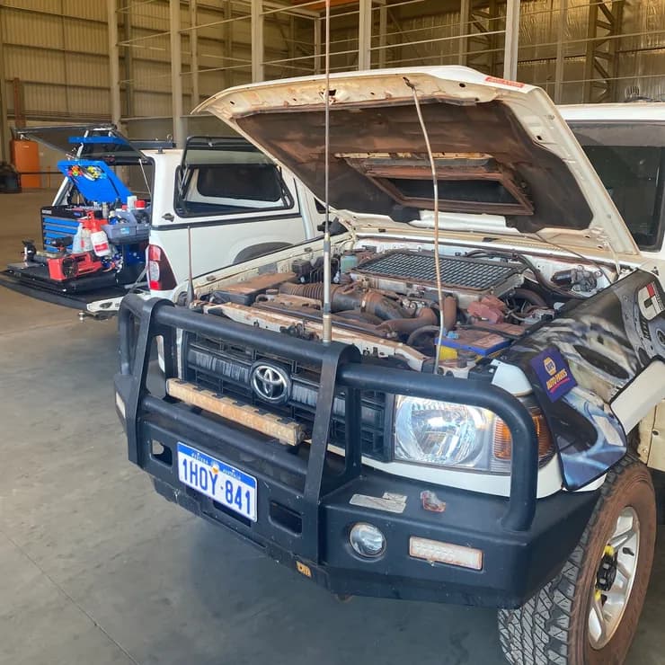 TopSpec Mobile Mechanic at work